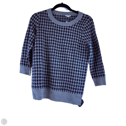 Sweater By J. Crew In Blue & Grey, Size: S