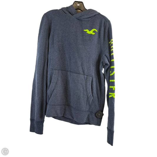 Sweatshirt Hoodie By Hollister In Brown & Green, Size: L