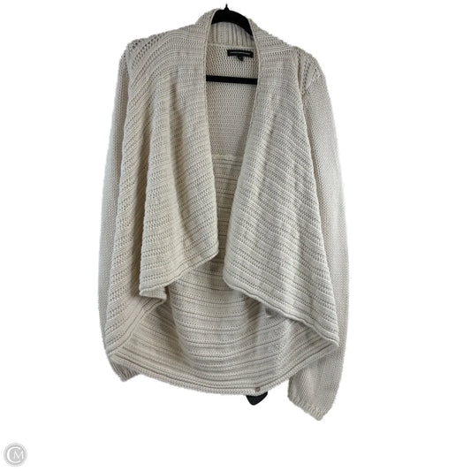 Sweater Cardigan By Express In Tan, Size: M
