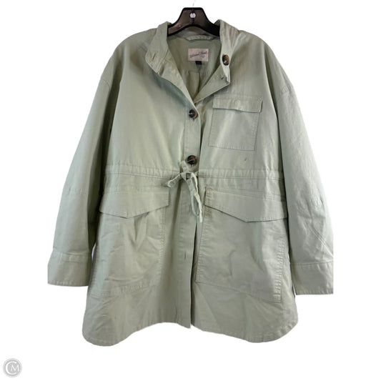 Jacket Utility By Universal Thread In Green, Size: L