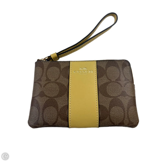 Wristlet Designer By Coach, Size: Small