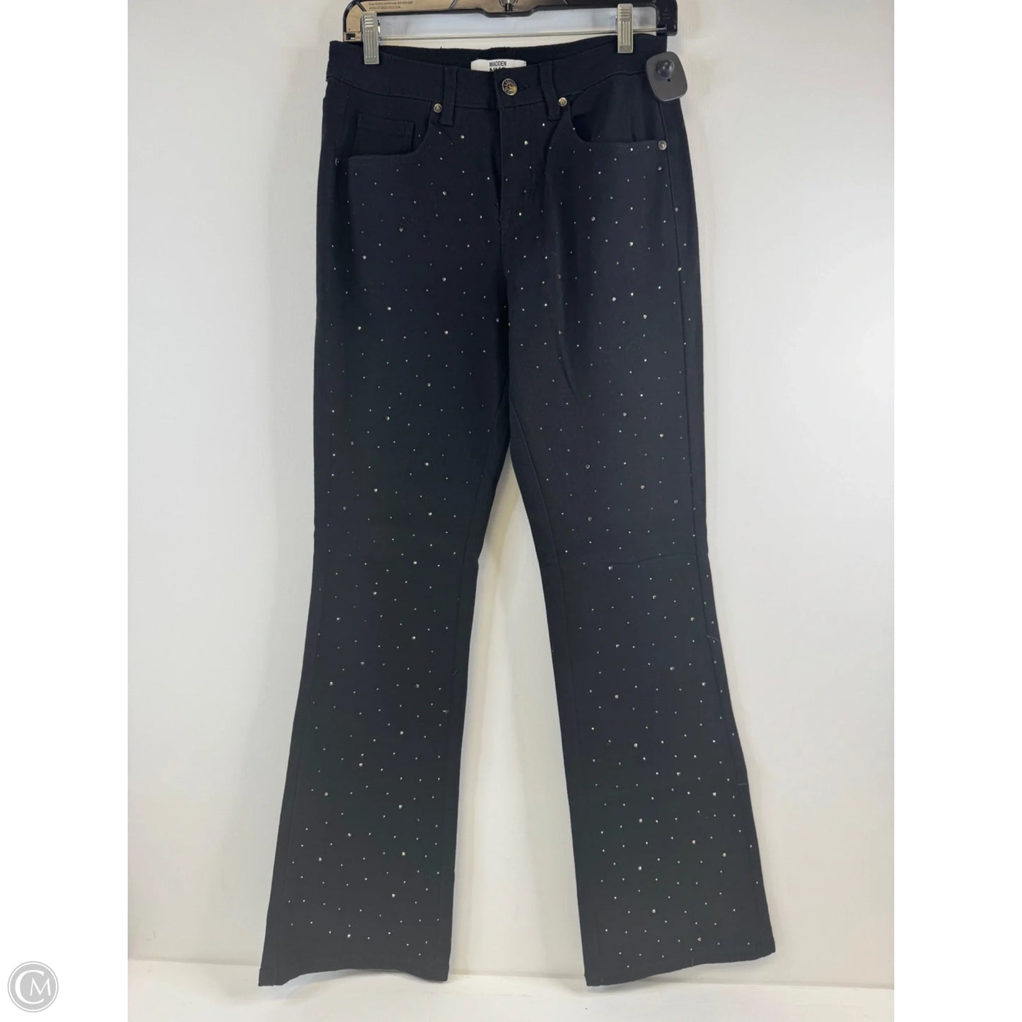 Jeans Straight By Madden Nyc In Black, Size: 4
