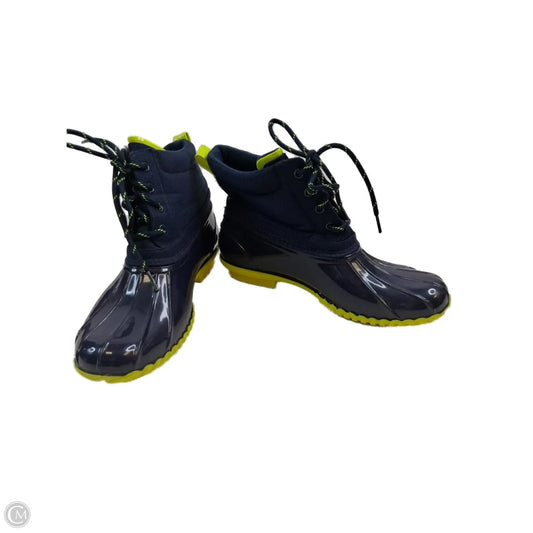 Boots Rain By Tommy Hilfiger In Navy, Size: 9