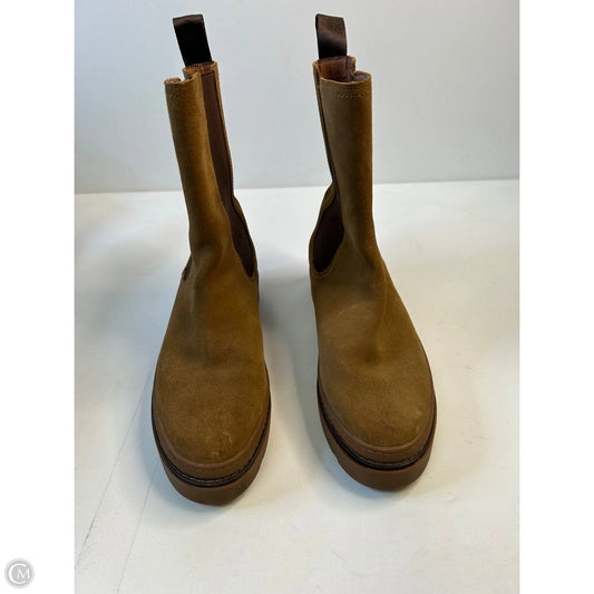 Boots Designer By Frye In Tan, Size: 9