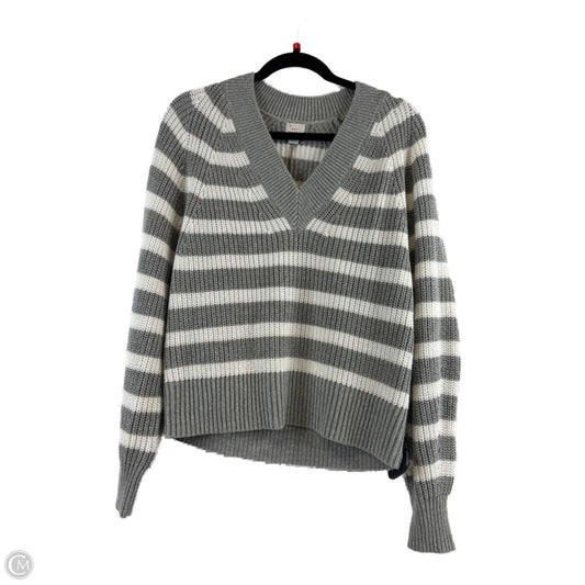 Sweater By A New Day In Grey & White, Size: Xs