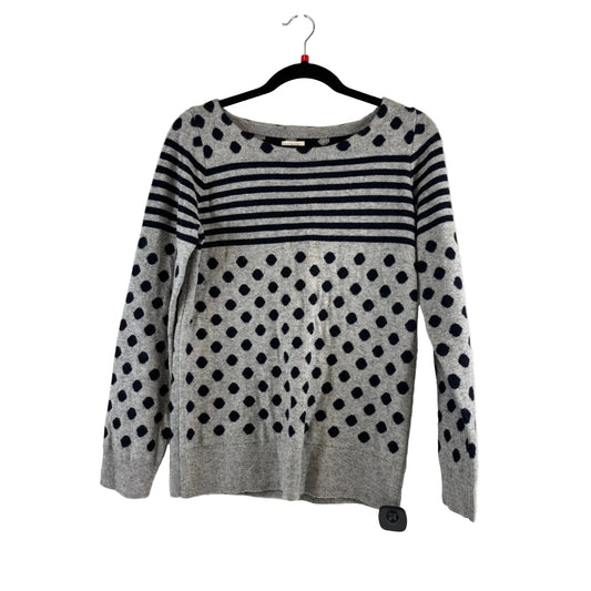 Sweater By J. Crew In Blue & Grey, Size: S