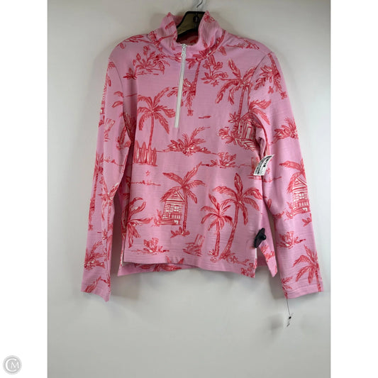 Top Long Sleeve By Clothes Mentor In Orange & Pink, Size: S