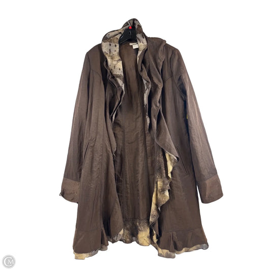 Jacket Other By Clothes Mentor In Brown, Size: Xl