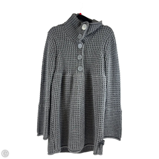 Sweater Cardigan By French Connection In Grey, Size: M