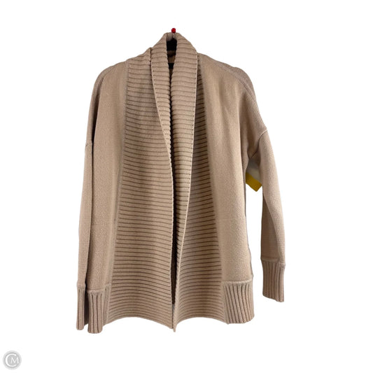 Sweater Cardigan By J. Crew In Tan, Size: S