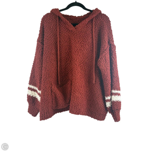 Sweater By Zenana In Orange, Size: L