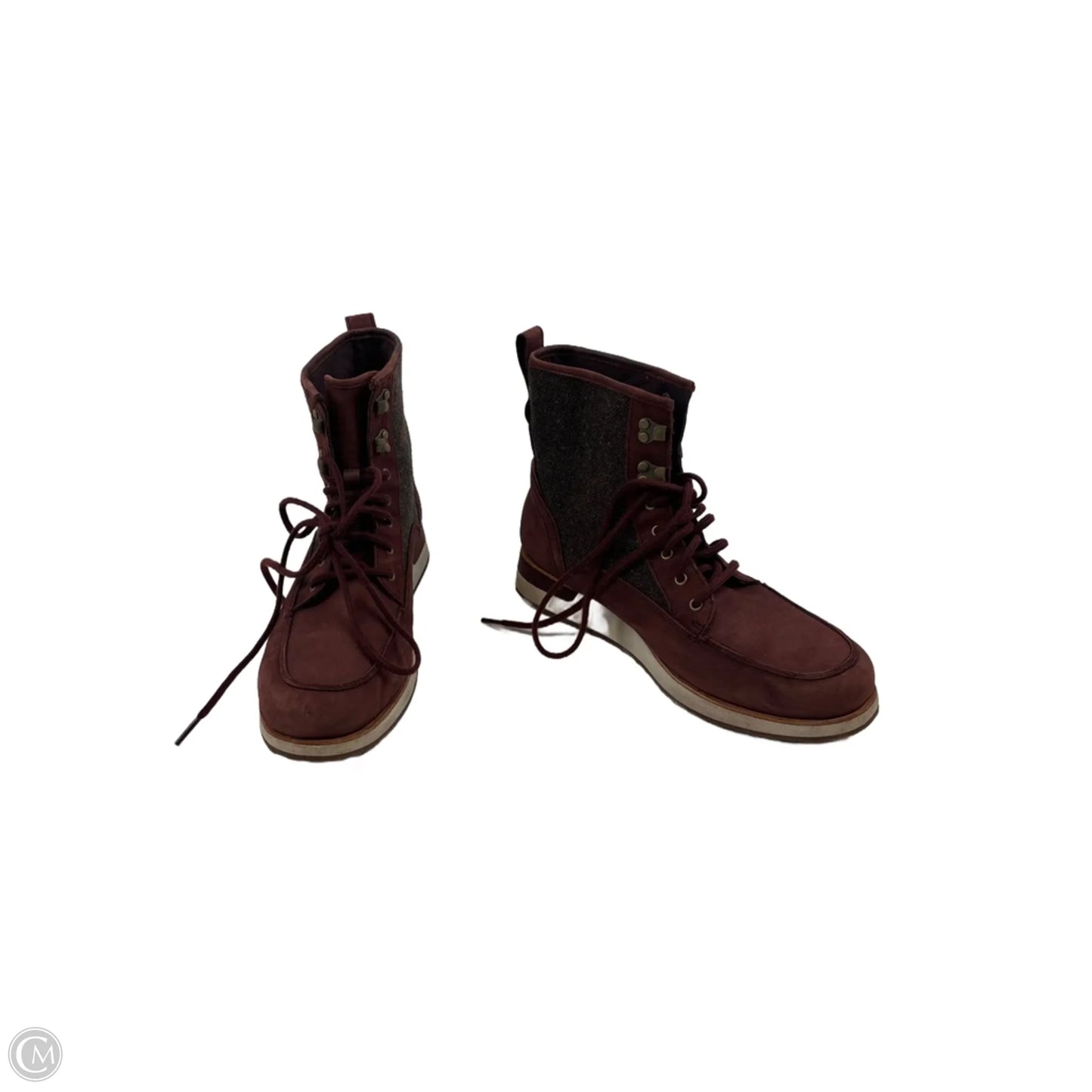 Boots Ankle Flats By Merrell In Brown, Size: 9