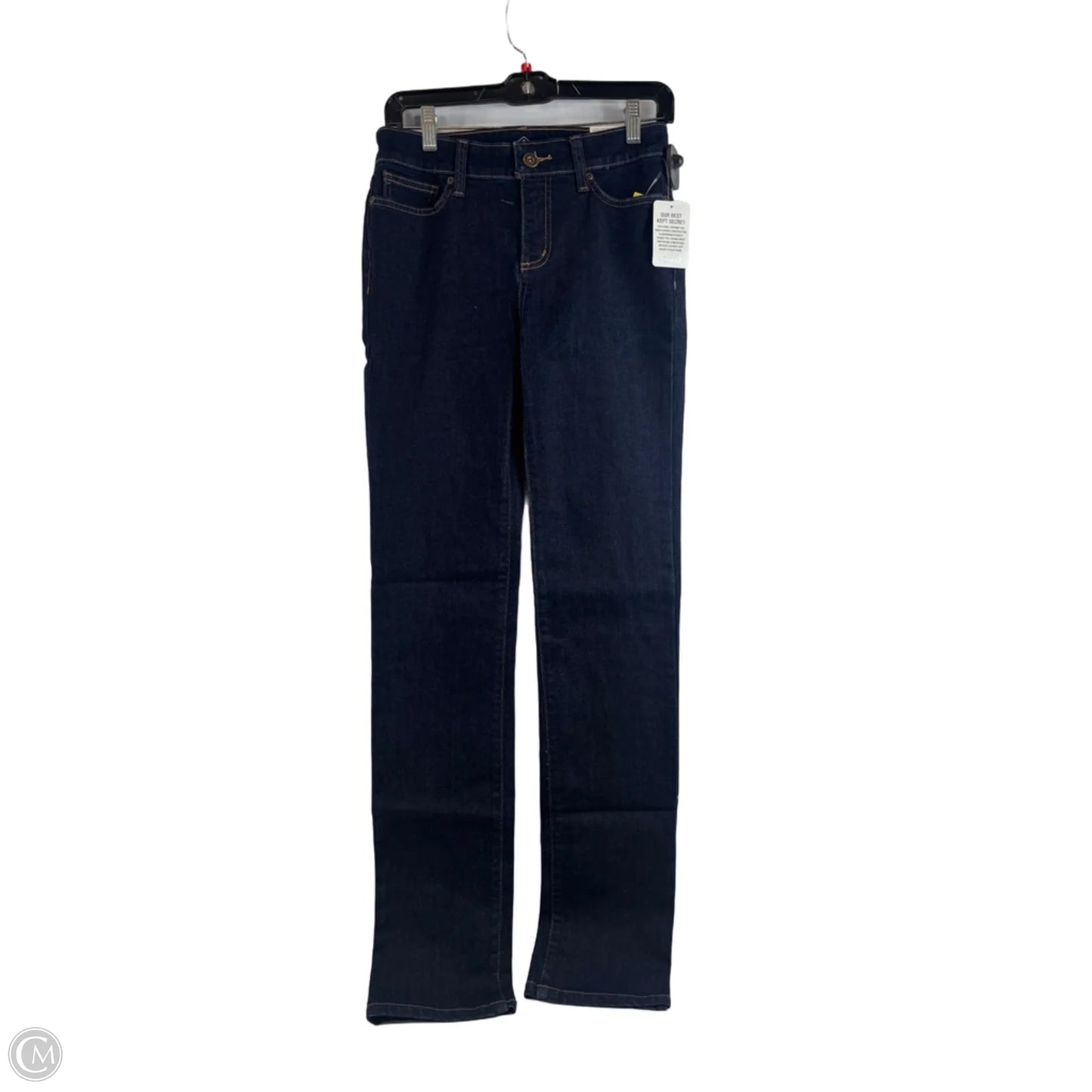 Jeans Straight By St Johns Bay In Blue, Size: 2