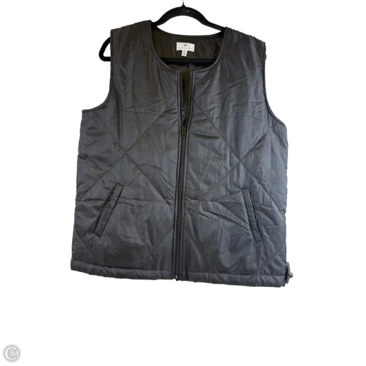 Vest Puffer & Quilted By Socialite In Black, Size: M