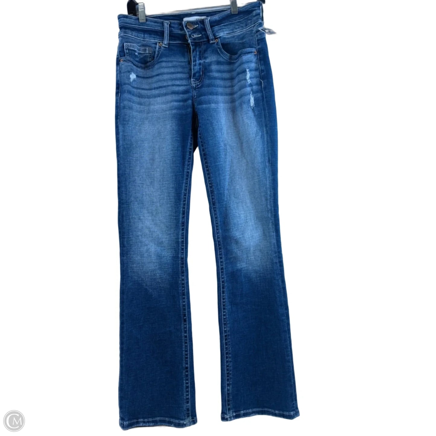 Jeans Straight By Bke In Blue Denim, Size: 4
