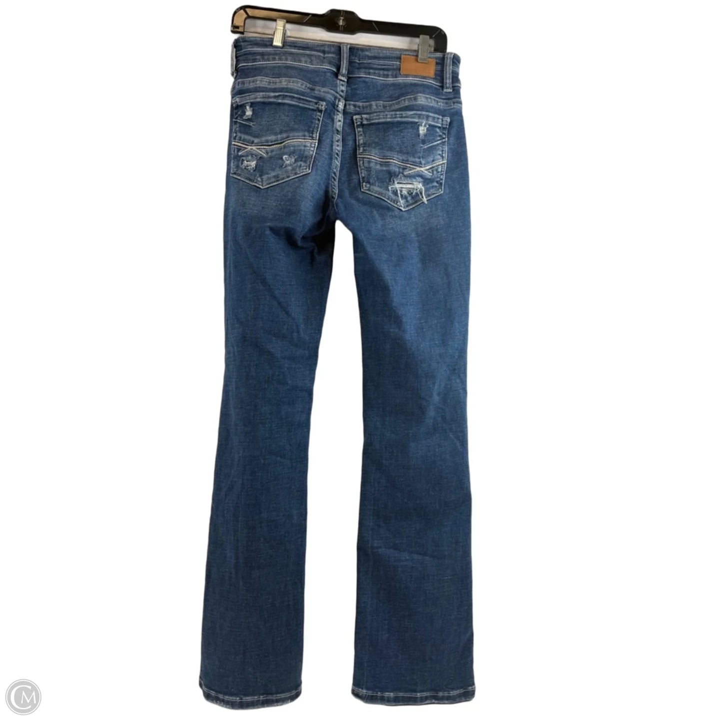 Jeans Straight By Bke In Blue Denim, Size: 4