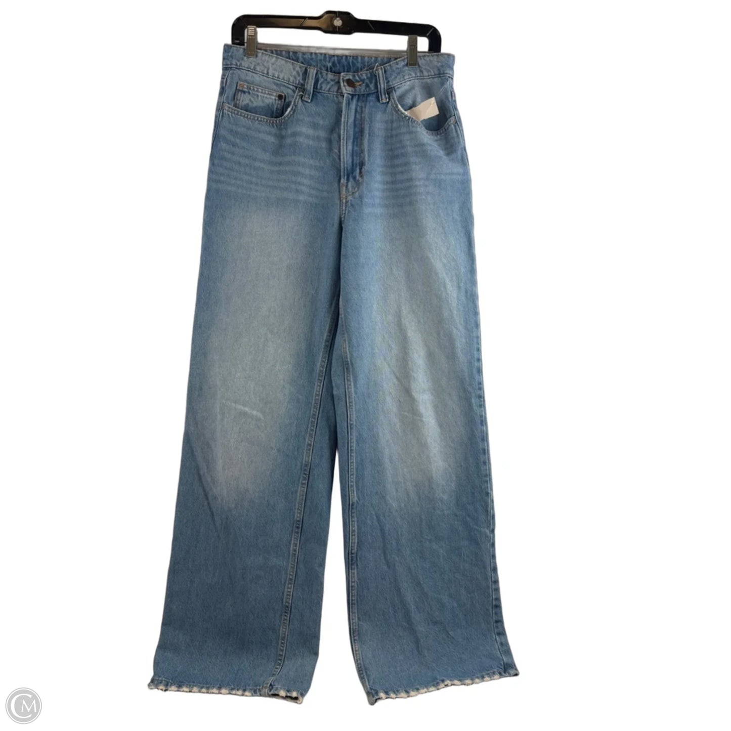 Jeans Wide Leg By Clothes Mentor In Blue Denim, Size: 8