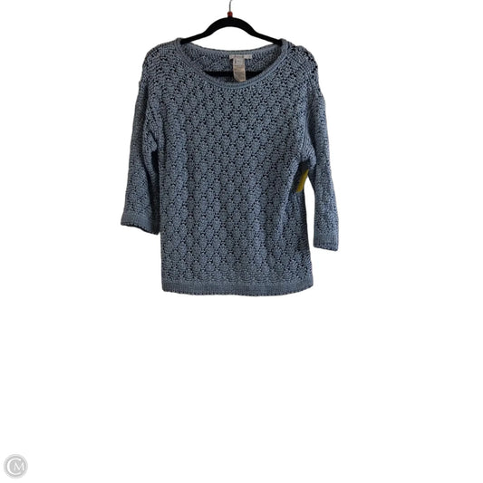 Sweater By Chicos In Blue, Size: M