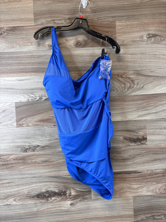 Blue Swimsuit Catherine Malandrino, Size 3x