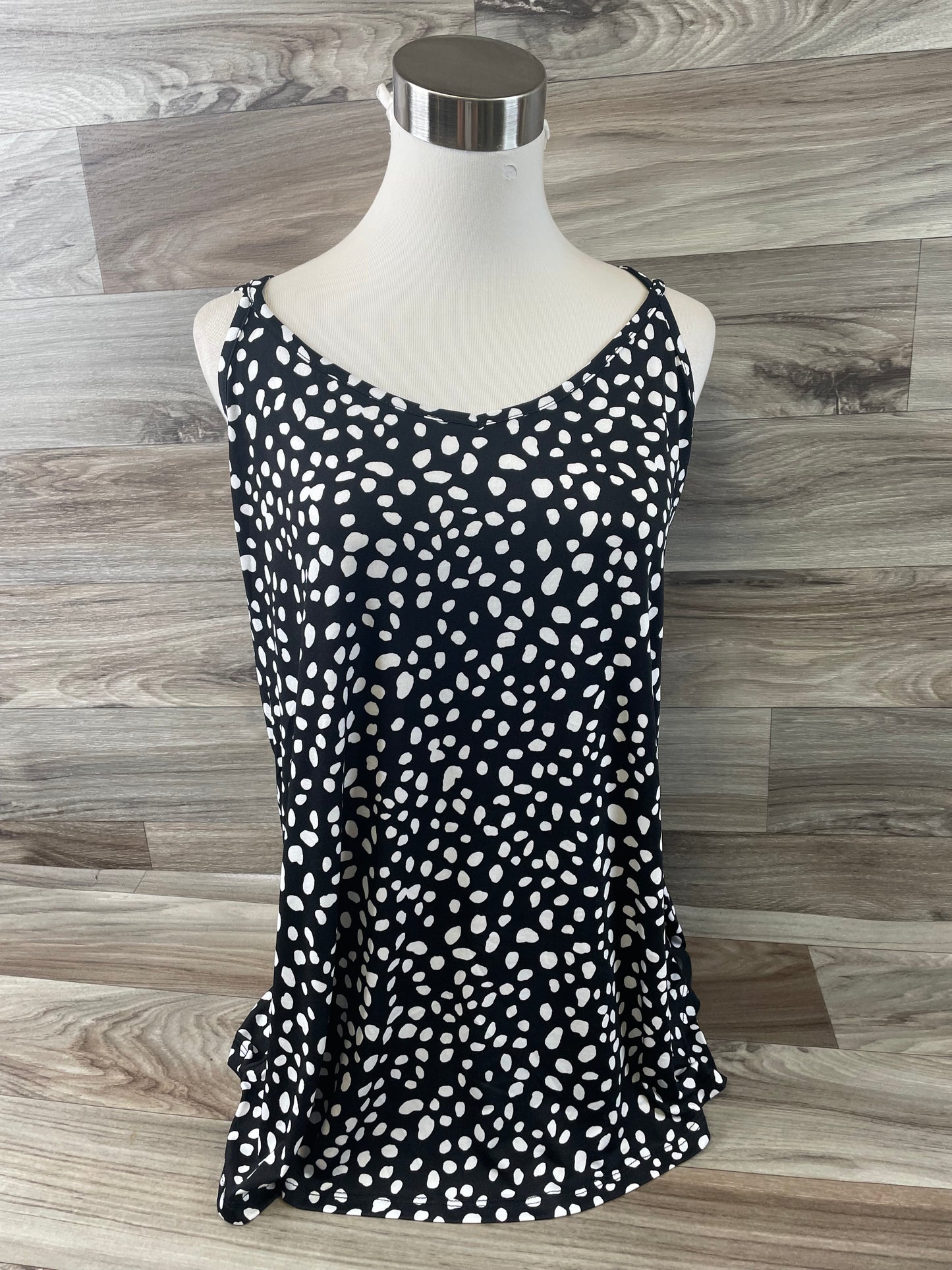 Polkadot Pattern Top Sleeveless Papermoon, Size 2x