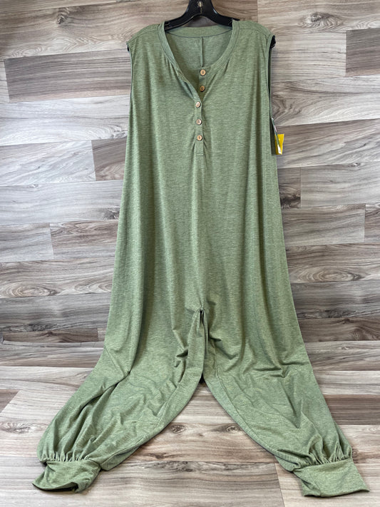 Jumpsuit By Clothes Mentor In Green, Size: M