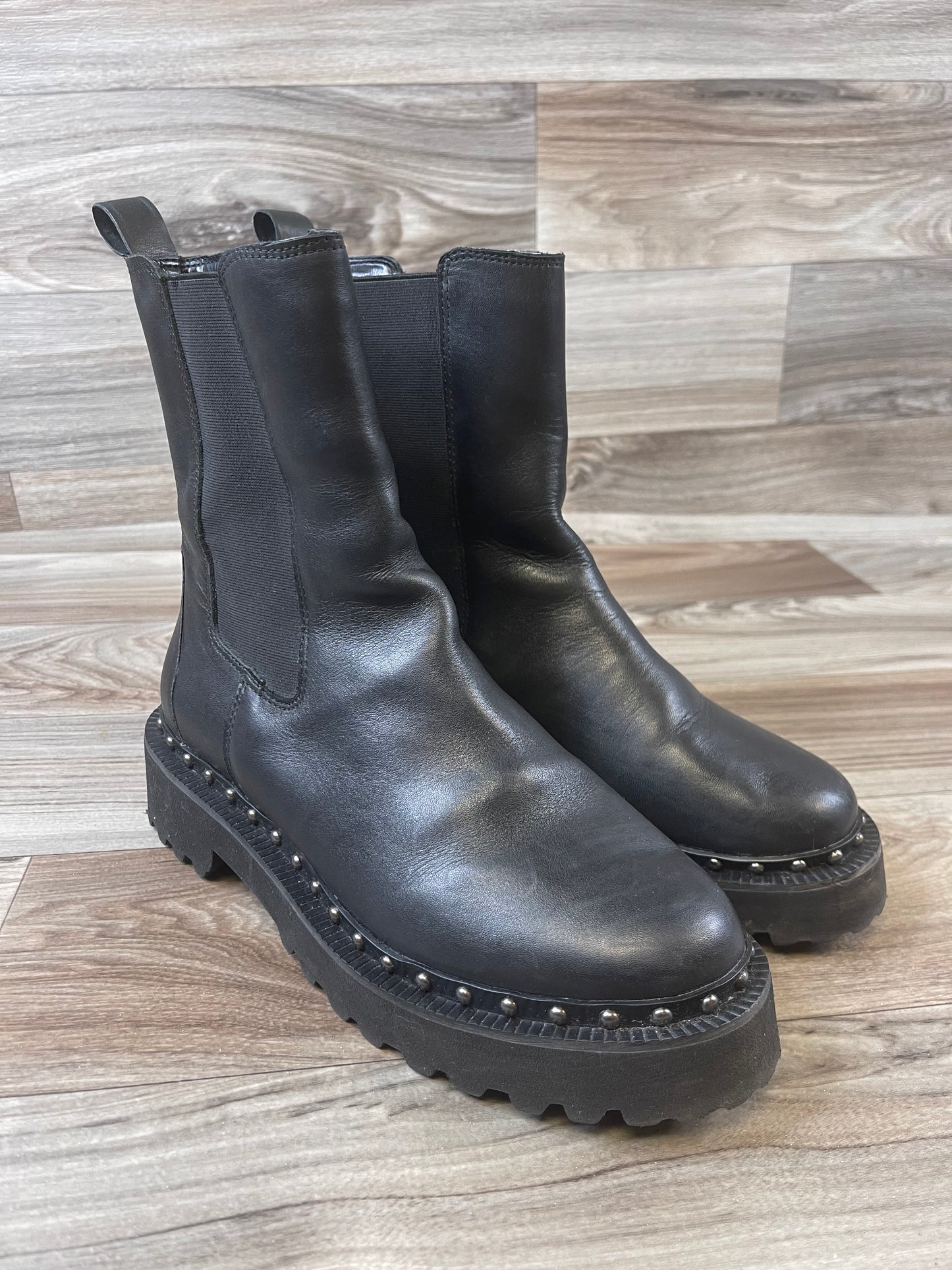 Boots Combat By Vince Camuto In Black, Size: 8.5