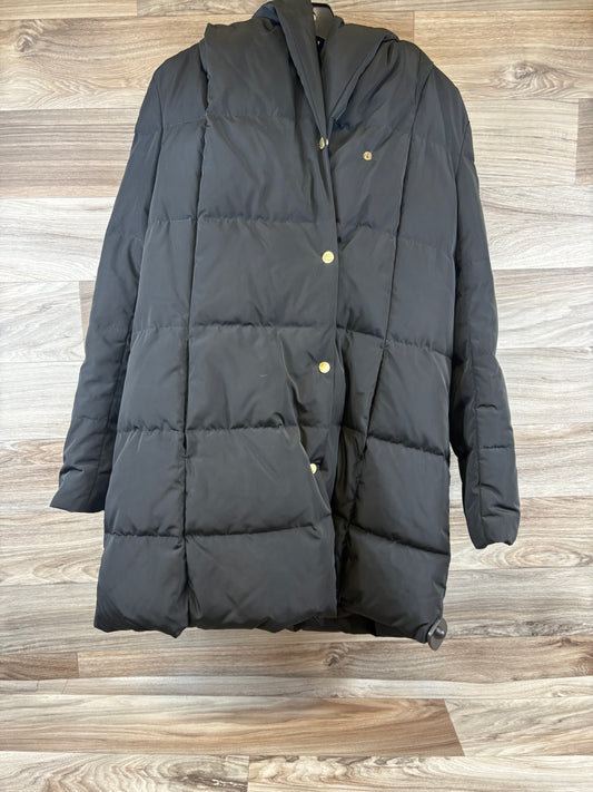 Coat Puffer & Quilted By Cole-haan In Black, Size: M