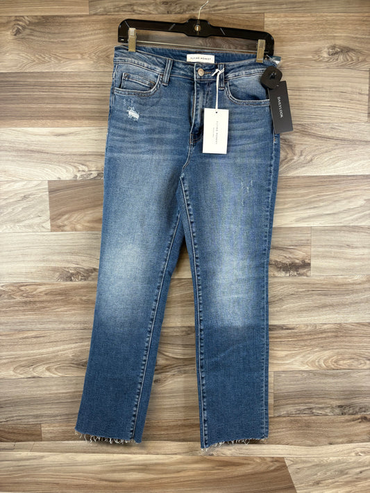 Jeans Straight By Flying Monkey In Blue Denim, Size: 6