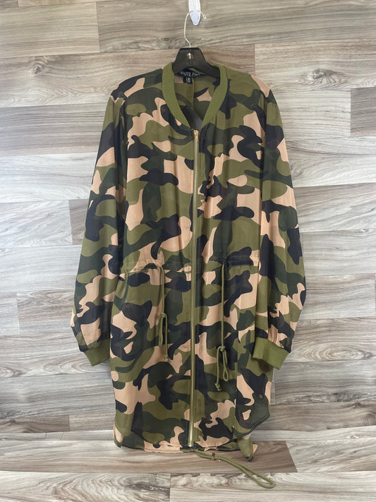 Tunic Long Sleeve By Clothes Mentor In Camouflage Print, Size: 3x