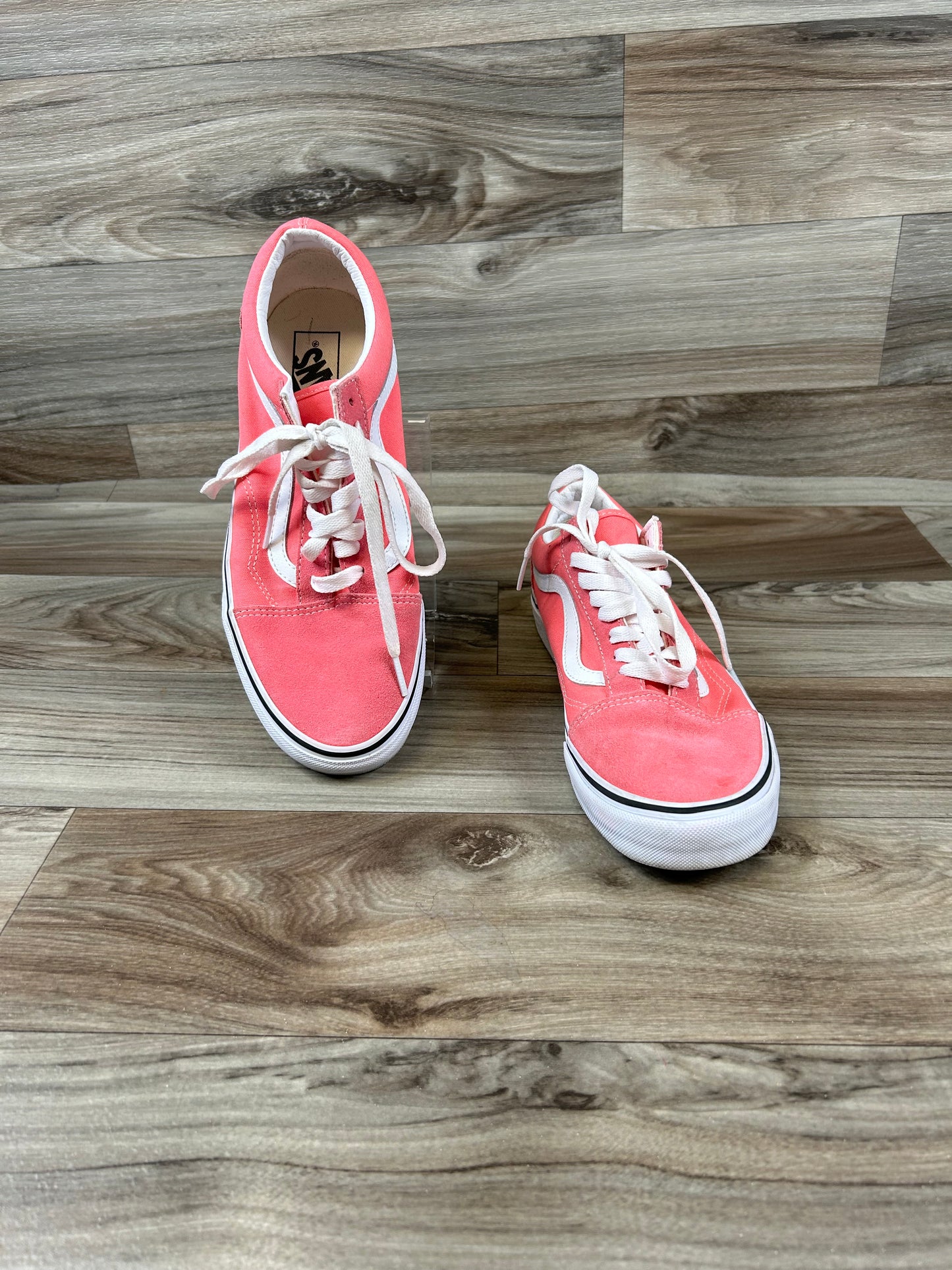 Shoes Sneakers By Vans In Pink, Size: 10