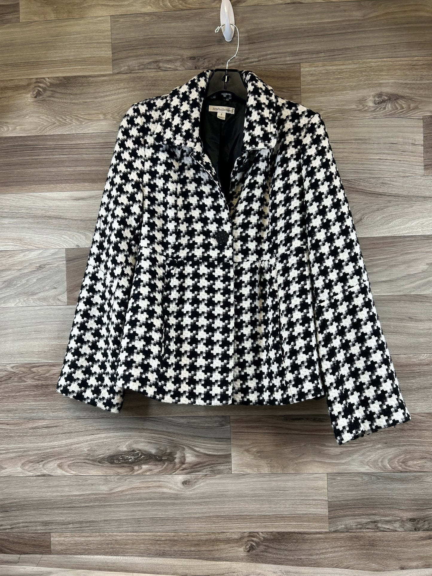 Blazer By John Paul Richard In Black & White, Size: S