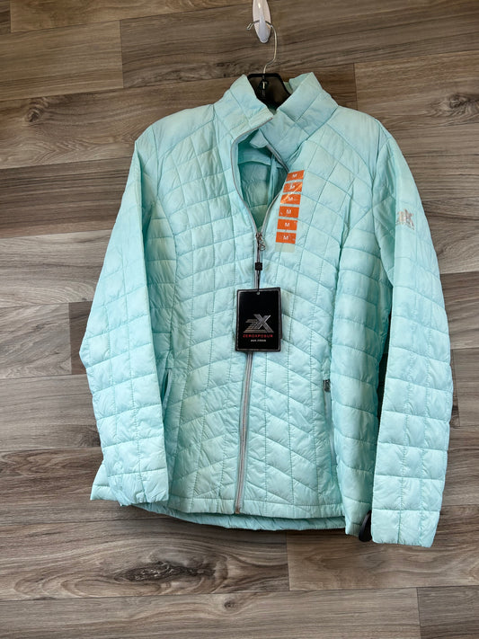 Jacket Puffer & Quilted By Zero Xposure In Green, Size: M