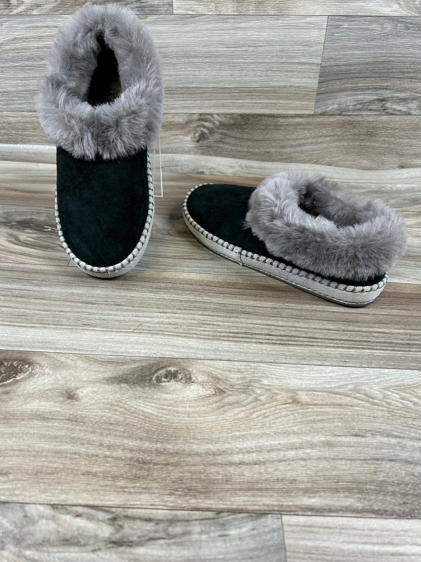 Slippers Designer By Ugg In Black & Grey