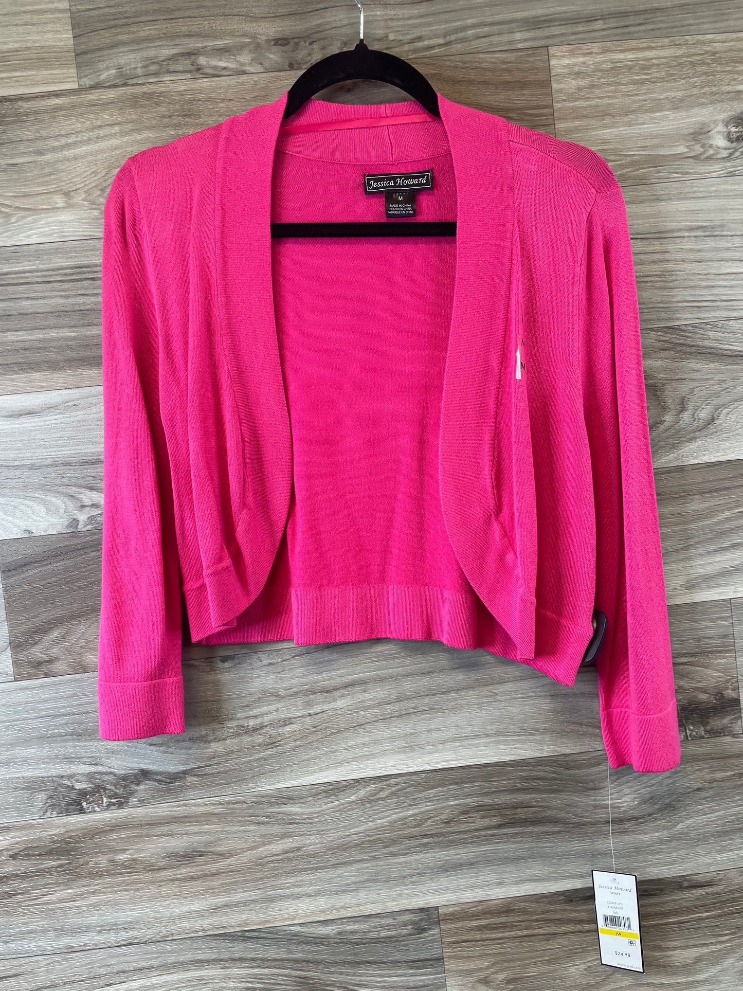 Cardigan By Jessica Howard In Pink, Size: M