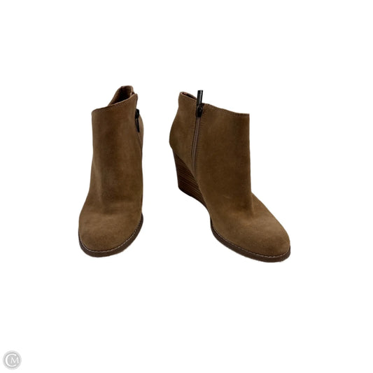 Boots Ankle Flats By Lucky Brand In Brown, Size: 7