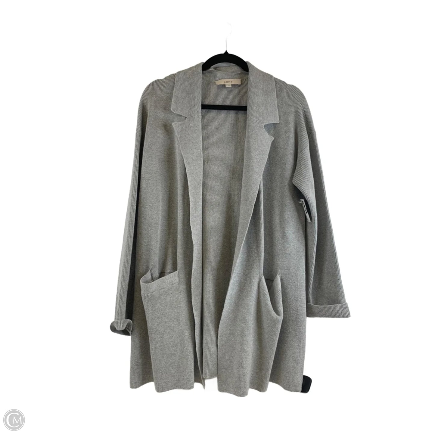 Cardigan By Loft In Grey, Size: M