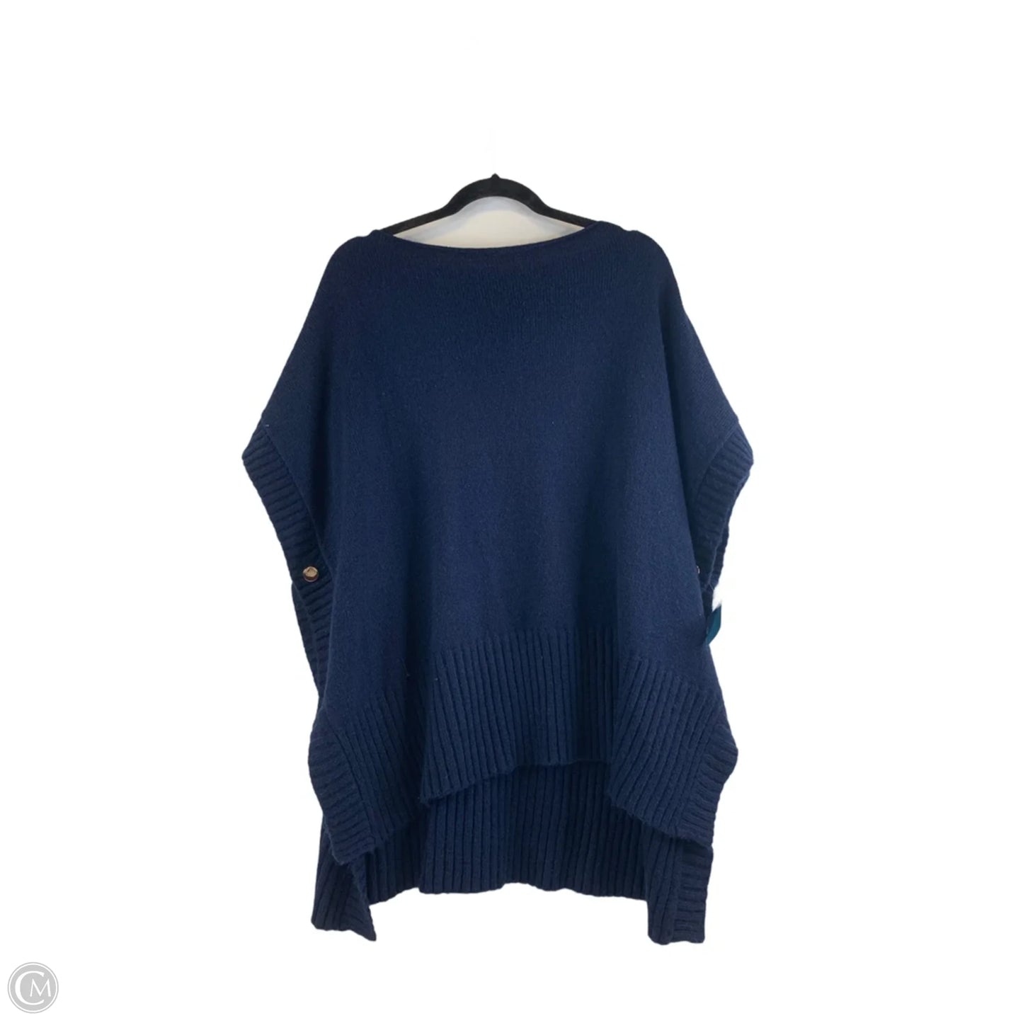 Poncho By Loft In Navy, Size: Xs