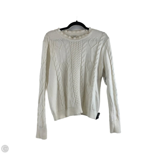 Sweater By J. Crew In White, Size: M