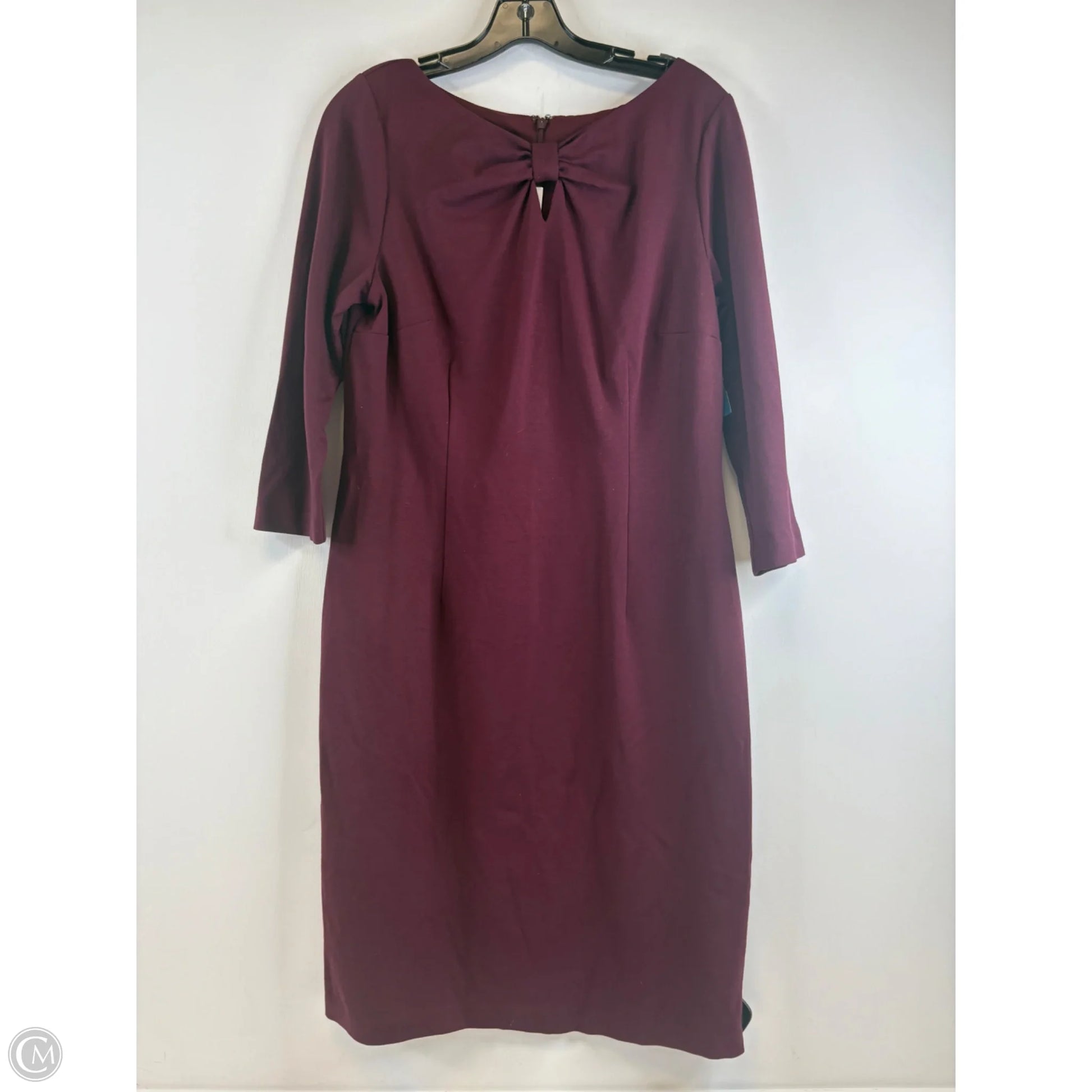 casual talbots dresses Dress Casual Midi By Talbots In Purple, Size: M – Clothes Mentor Syracuse NY #144