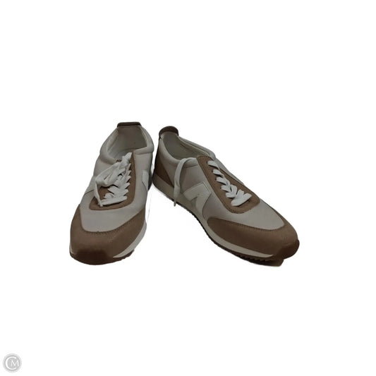 Shoes Sneakers By Mia In Tan, Size: 9