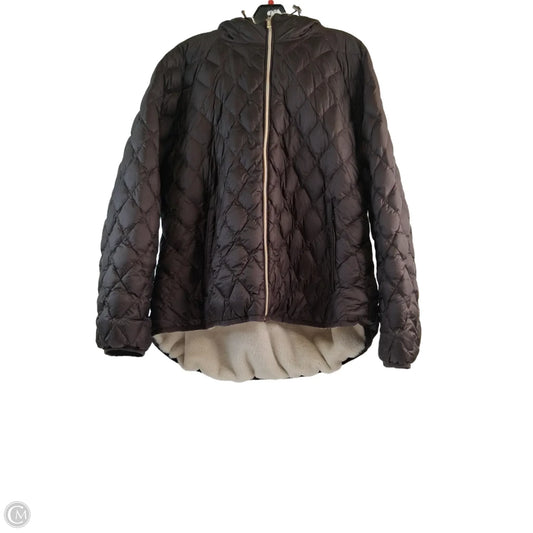 Coat Puffer & Quilted By Michael By Michael Kors In Brown, Size: Xl