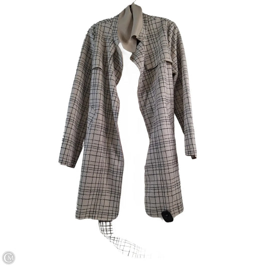 Jacket Other By Solitaire In Black & Cream, Size: L