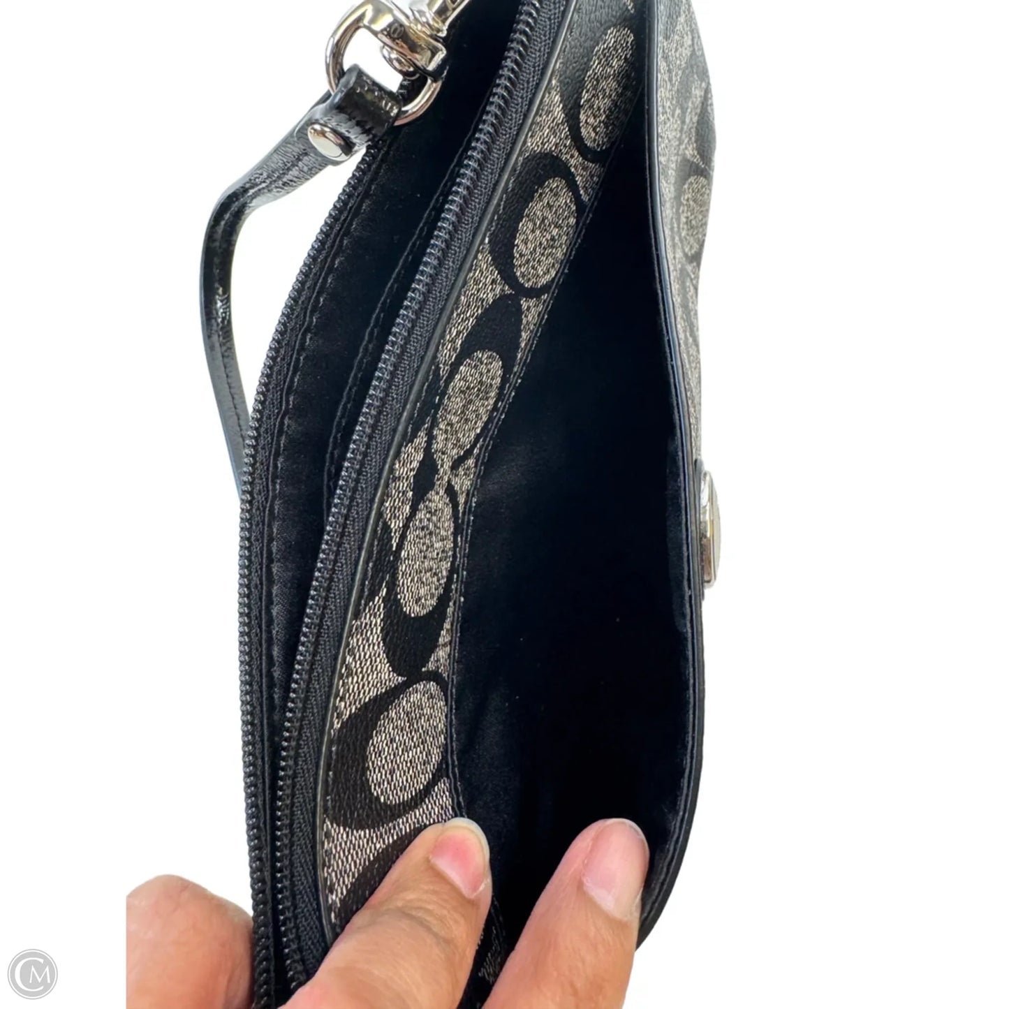 Wristlet Designer By Coach, Size: Medium