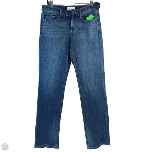Jeans Straight By Lucky Brand In Blue Denim, Size: 6