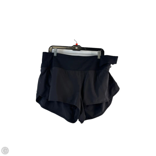Athletic Shorts By Lululemon In Black, Size: 16