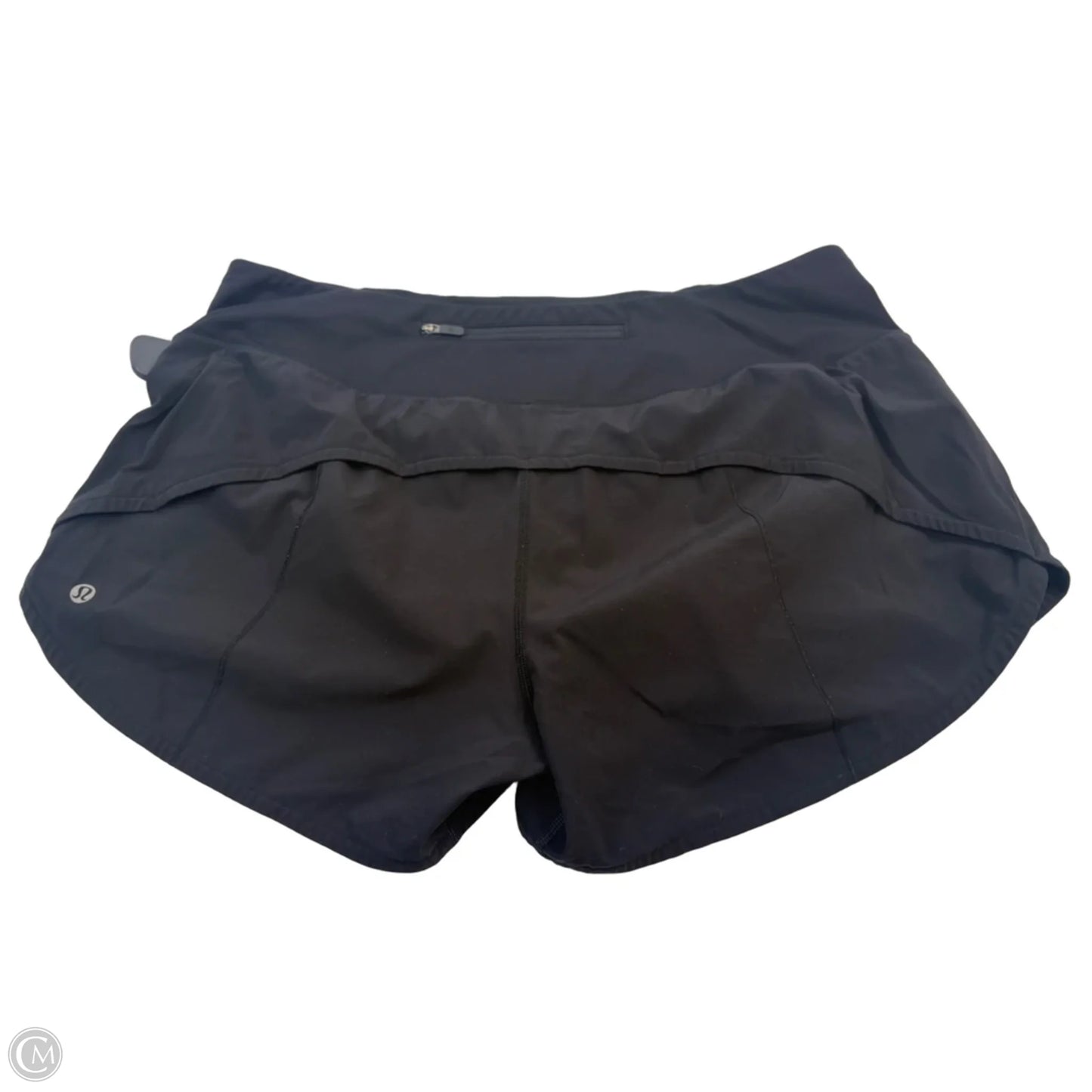Athletic Shorts By Lululemon In Black, Size: 12