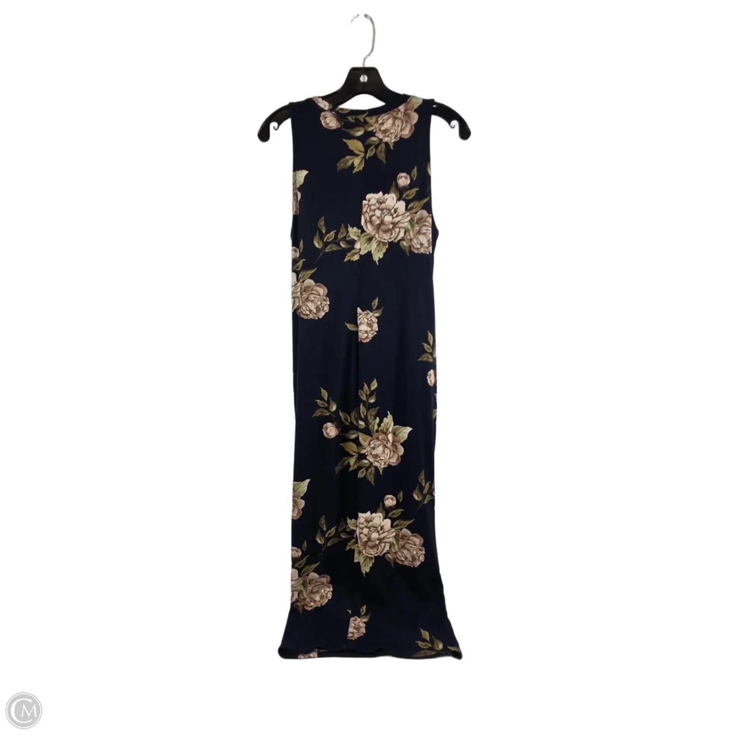 Dress Casual Maxi By Nine Britton In Blue & Brown, Size: M