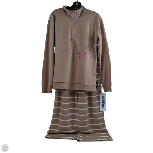 Pants Set 2pc By Muk Luks In Tan, Size: Xs
