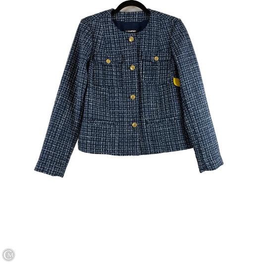 Blazer By Lands End In Blue & White, Size: S
