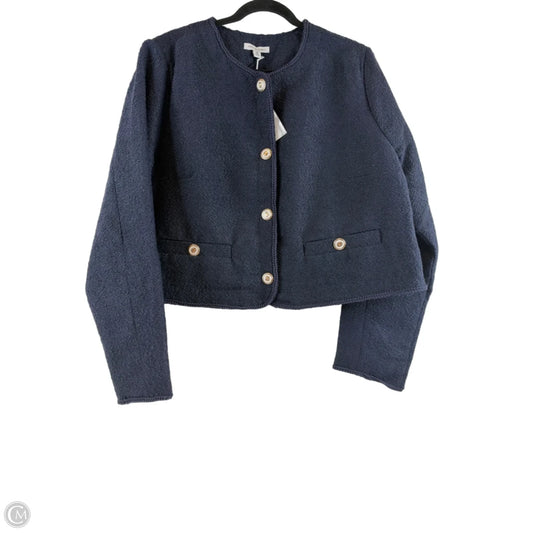 Blazer By Free Assembly In Navy, Size: Xxl